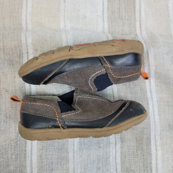 See Kai Run Irwin Slip On‎ Shoes Brown Black Size 10 - Picture 5 of 10